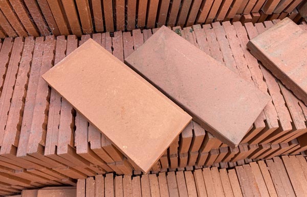 red paver sized quarry tiles commercials